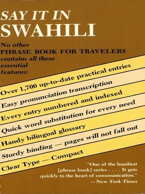 cover image of Say It in Swahili